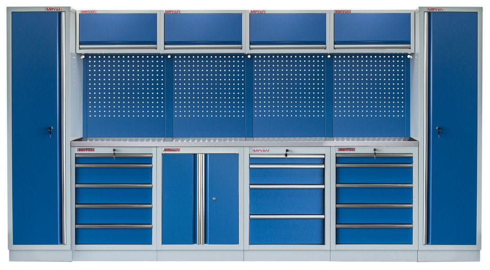 AHProfi Kvalitný PROFI BLUE dielenský nábytok 3920 x 495 x 2000 mm - MTGS1300AV
